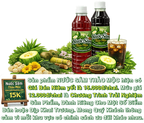 Nước Sâm Thảo Mộc